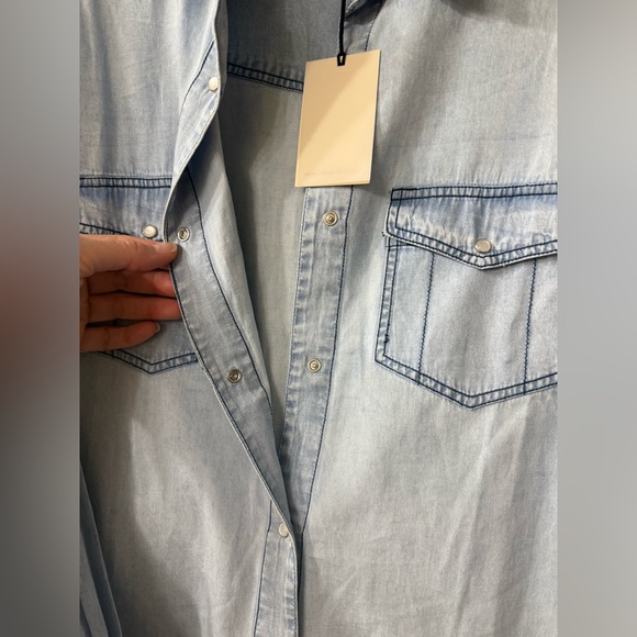 Elan denim blouse - Picture 7 of 15